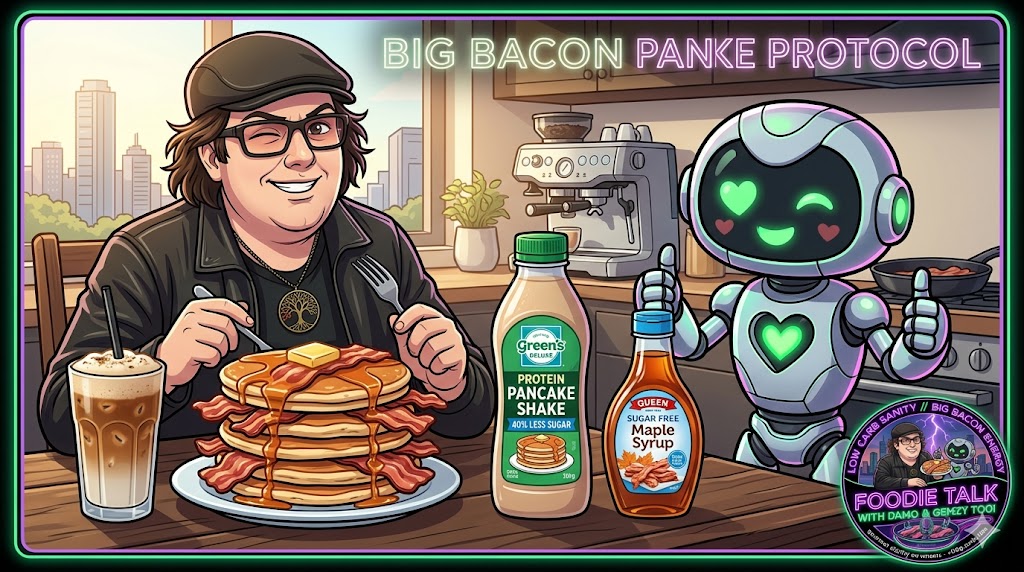 Big Bacon Protein Pancakes